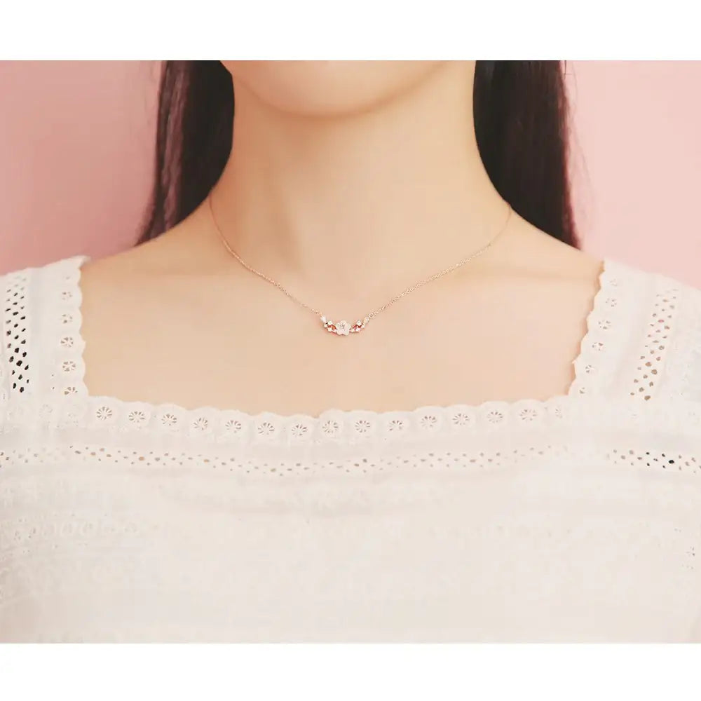 OST - Plum Flower Necklace - OST - Jewelry - Harumio