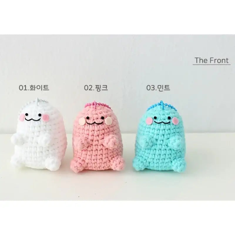 Ikmyeong - Jelly Hand-Knitted Bag Ring - Ikmyeong Shop - Keyrings - Harumio