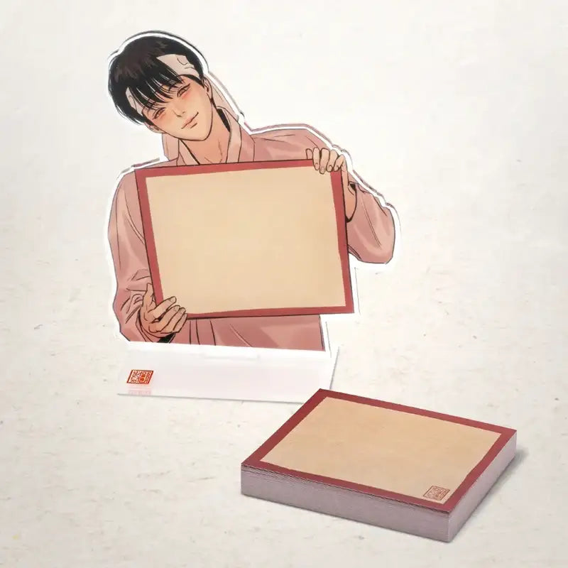 Painter of the Night - Stick Notes Acrylic Stand - Lezhin - Acrylic Stand - Harumio