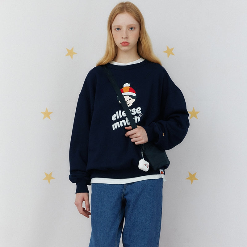 Mainbooth x Elesse - Booklet Embroidery Sweatshirt