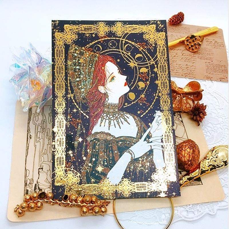 Libet - Gem Gold Foil Postcard Set - Libet - Stationary - Harumio
