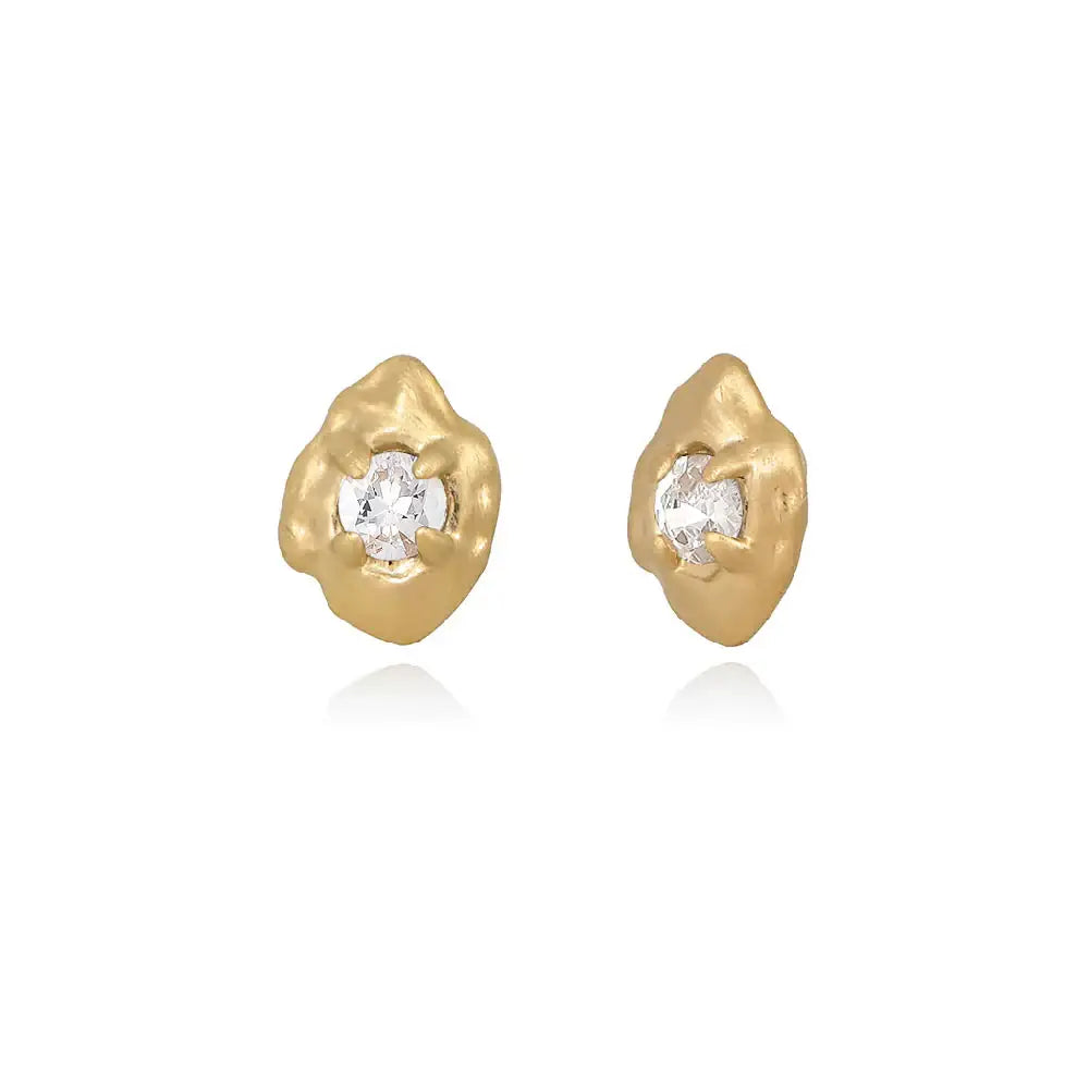 CLUE - Collection Vintage Pendant Gold Earrings - CLUE - Jewelry - Harumio