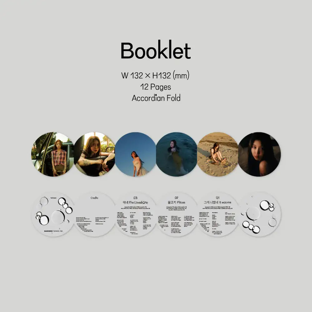 Baek Ye-rin - Pisces 물고기 : Single Album - Blue Vinyl - Album - Harumio