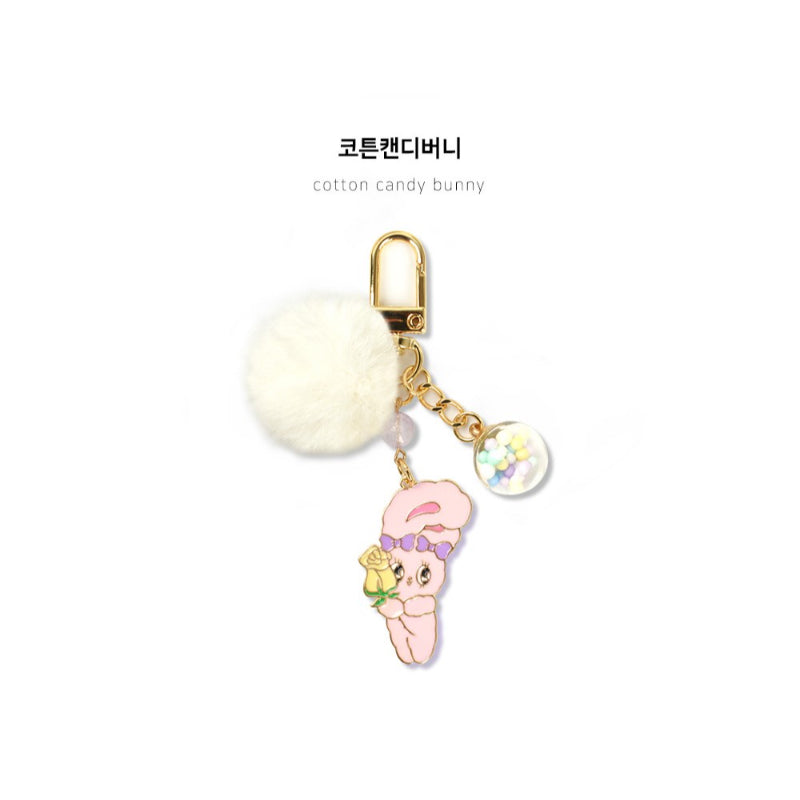 Esther Bunny - Lavender Keyring