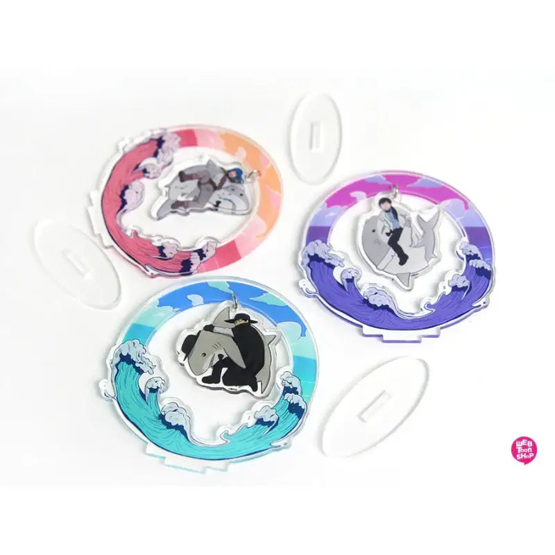 Legal Pirate Parfait - Acrylic Charm Stand - Webtoon Shop - Acrylic Stand - Harumio