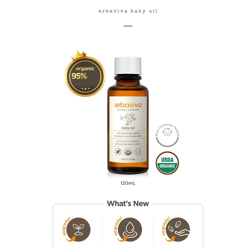 erbaviva - Organic Baby Oil