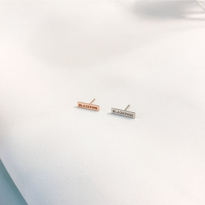 BlackPink - KIND Silver Earrings