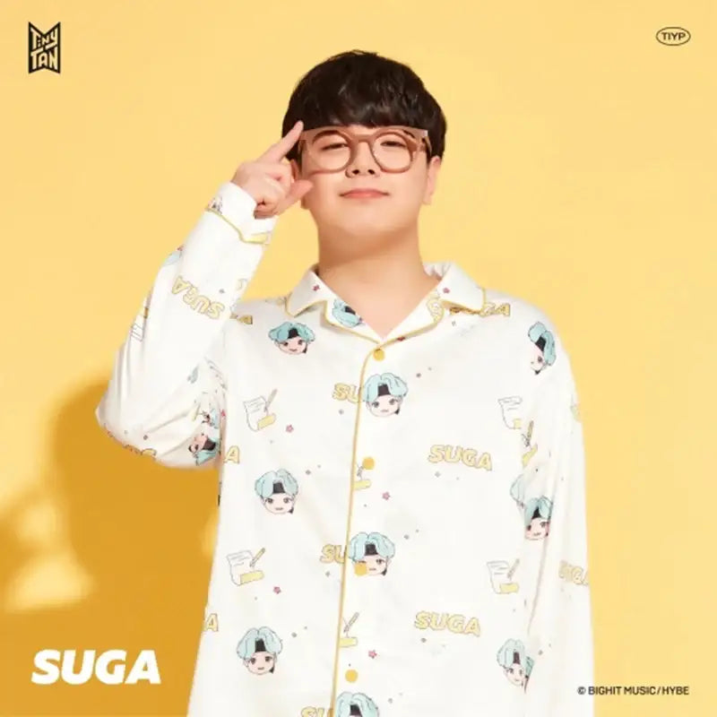 BTS - TinyTAN x TIYP - Big Face Pajama - BTS - Clothing - Harumio