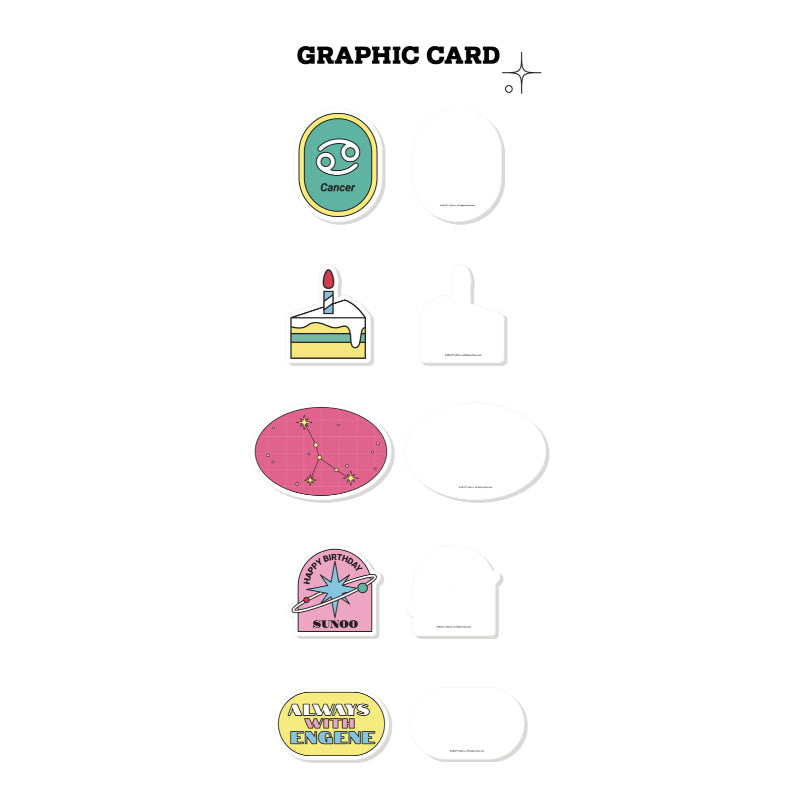 ENHYPEN - BIRTHDAY - SUNOO DIY Photo Card Garland
