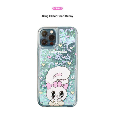 Esther Bunny - Bling Glitter Jelly Phone Case