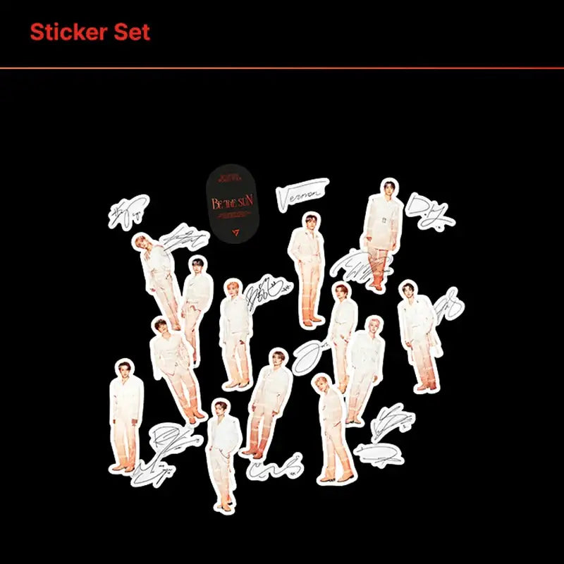 Seventeen - BE THE SUN - Sticker Set - SEVENTEEN - Sticker - Harumio