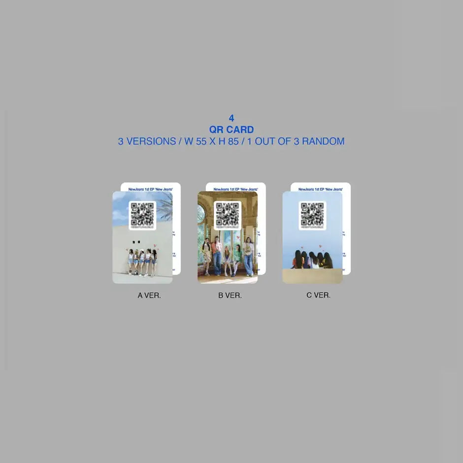 NewJeans - New Jeans : 1ST EP Album (Weverse Version) - NewJeans - Album - Harumio
