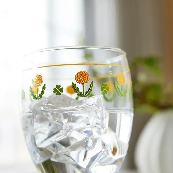 Korean L Dandelion - Clover Goblet Glass - Modern House - Tableware - Harumio