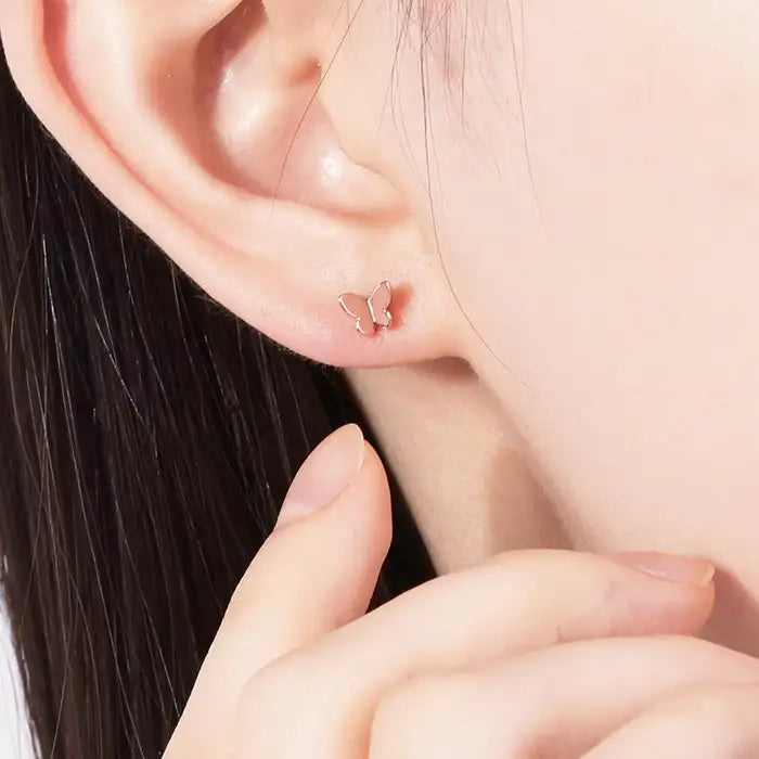 OST - Butterfly & Nature Ear Piercing Set - OST - Jewelry - Harumio