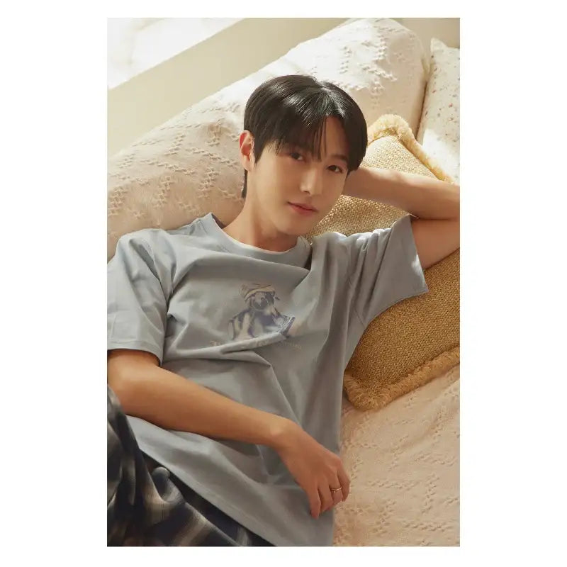 NCT Dream x Teddy Island - Blue Teddy T-shirts - Teddy Island - T-shirts - Harumio