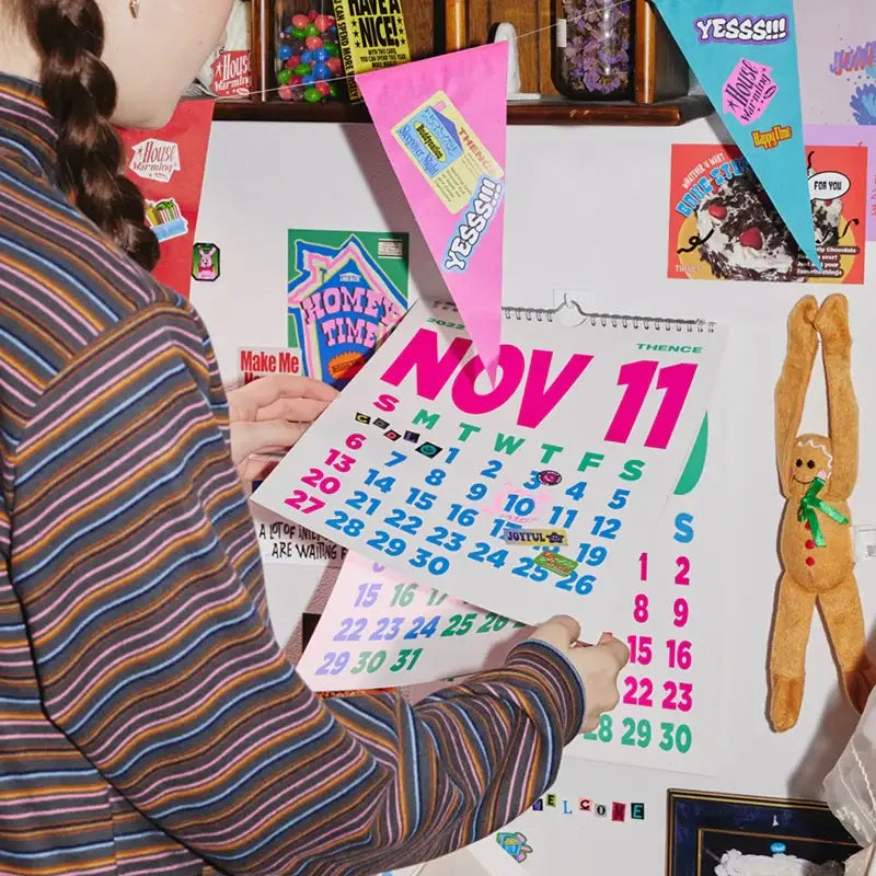 THENCE - 2023 Wall Calendar - THENCE - 2023 Wall Calendar - Harumio