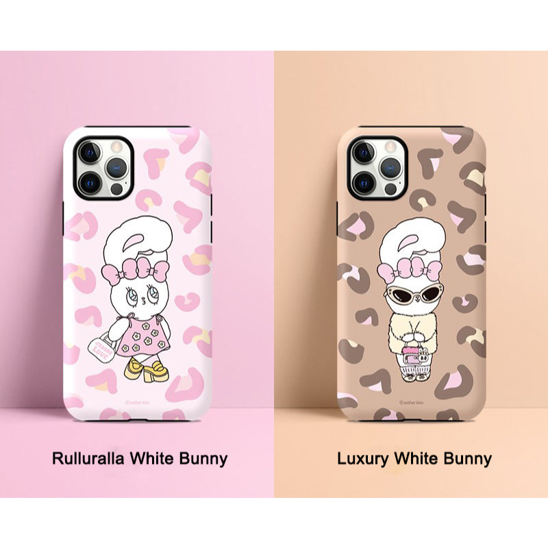 Esther Bunny - Guard Up Phone Case - Leopard Print Series (Samsung)