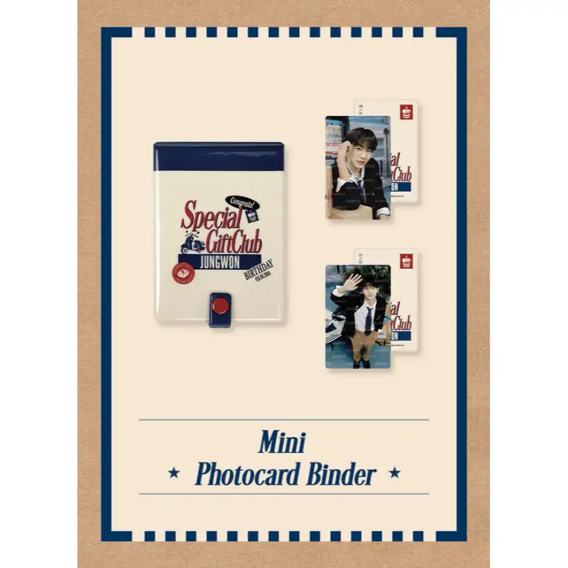 ENHYPEN - Special Gift Club - Jungwon Mini Photo Card Binder