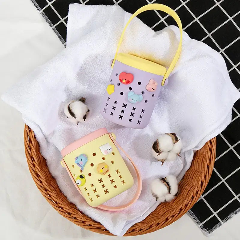 BT21 x Royche - Minini Silica Gel Case - Royche - Silica Gel Case - Harumio