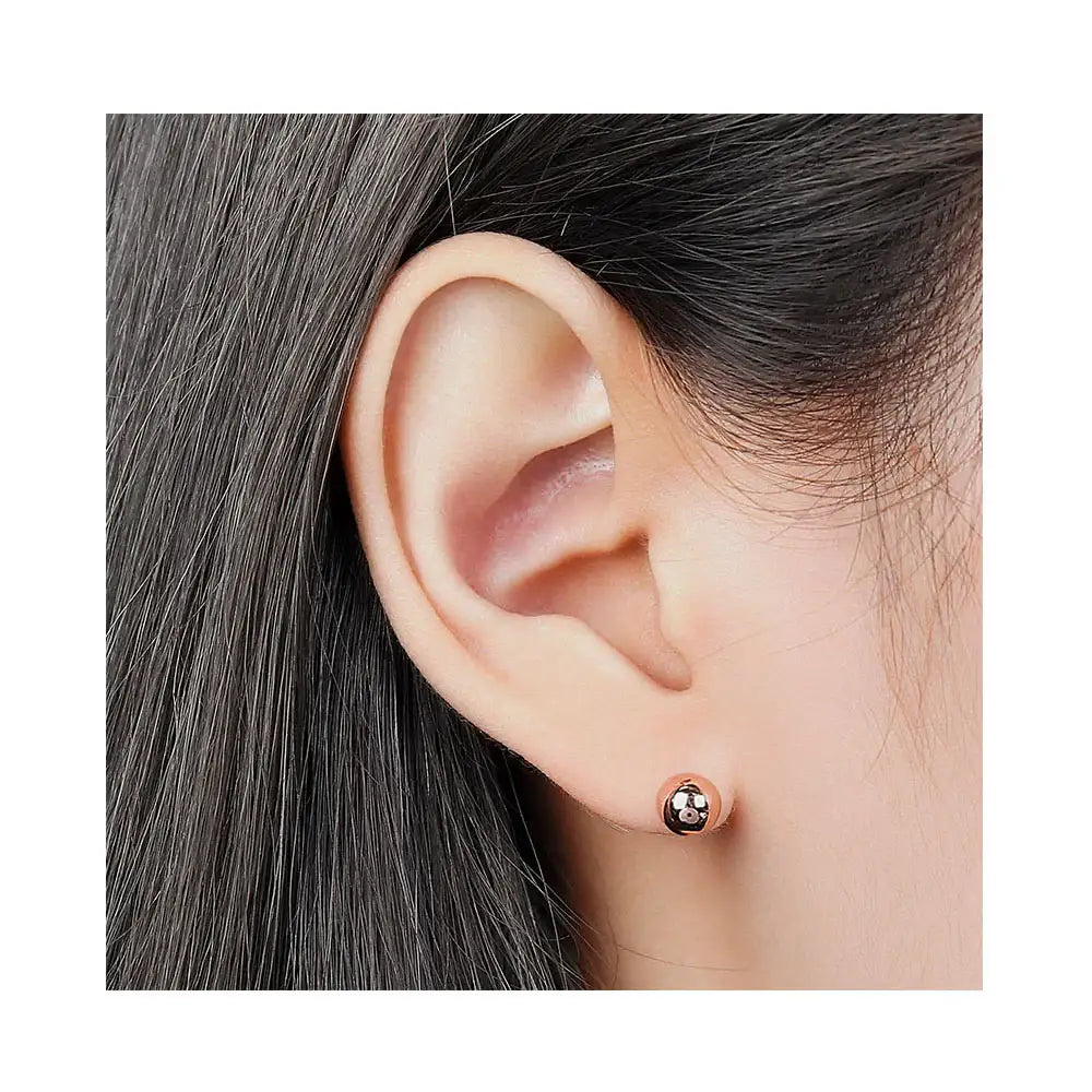 CLUE - 6mm Ball 10K/14K Gold Ear Pierce - CLUE - Jewelry - Harumio
