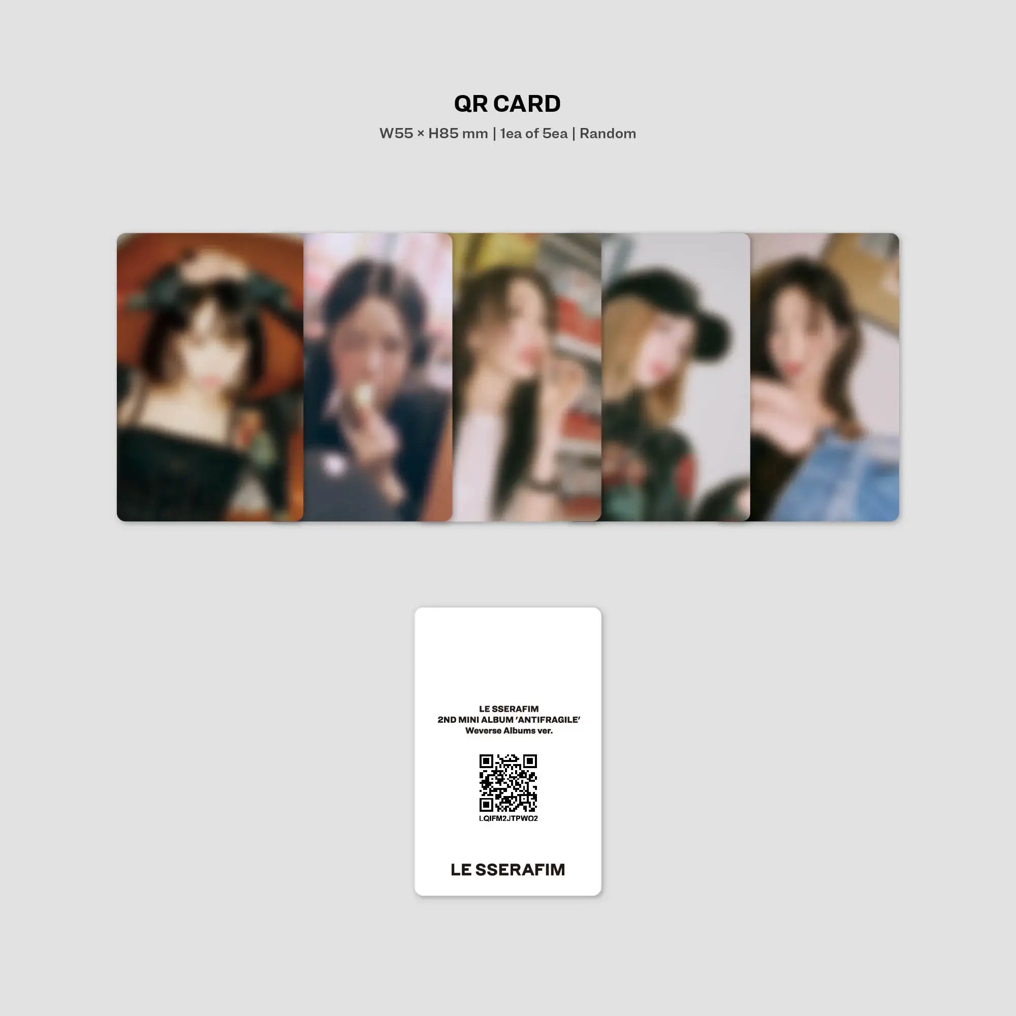 LE SSERAFIM - ANTIFRAGILE : Mini Album Vol. 2 (Weverse Album Version) - LE SSERAFIM - Album - Harumio