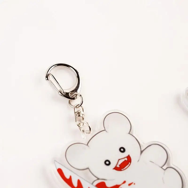 White Eared Artist x MOFUN - Acrylic Keyring - MOFUN - Accessories - Harumio