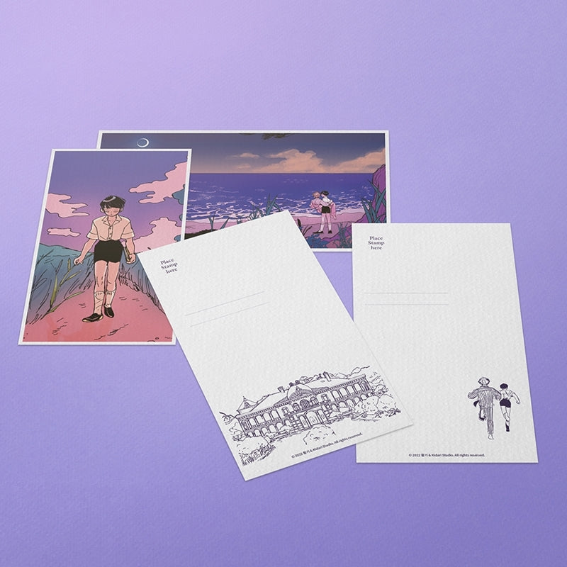 Count Tachibana - Accordion Postcard - Lezhin - Stickers - Harumio