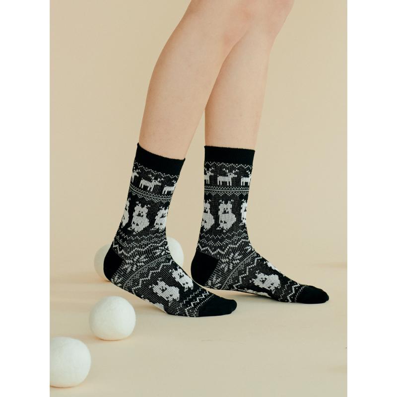 Dinotaeng - Rudolph Quokka Nordic Socks