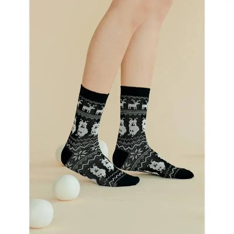 Dinotaeng - Rudolph Quokka Nordic Socks - Dinotaeng - Socks - Harumio