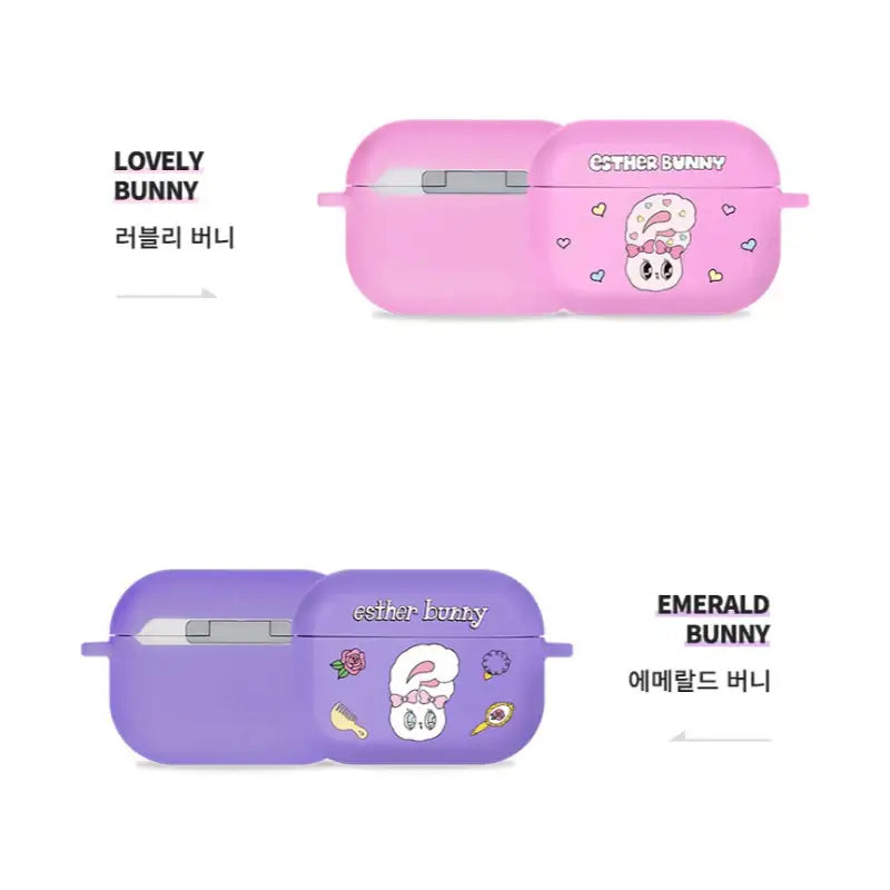 Esther Bunny - AirPods Pro Color Jelly Case - Esther Bunny - AirPods Case - Harumio