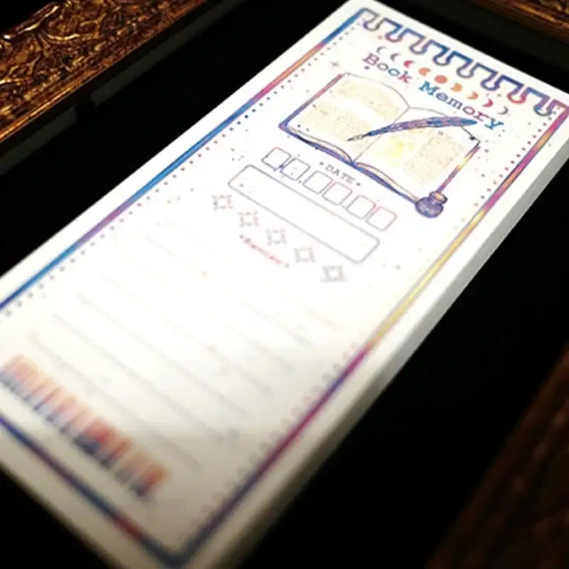 Libet - Birthday And Reading Ticket Memo - Libet - Stationary - Harumio