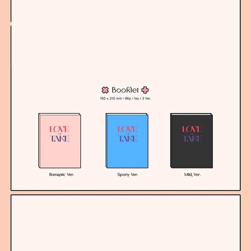 Pentagon - 11th Mini Album - LOVE or TAKE