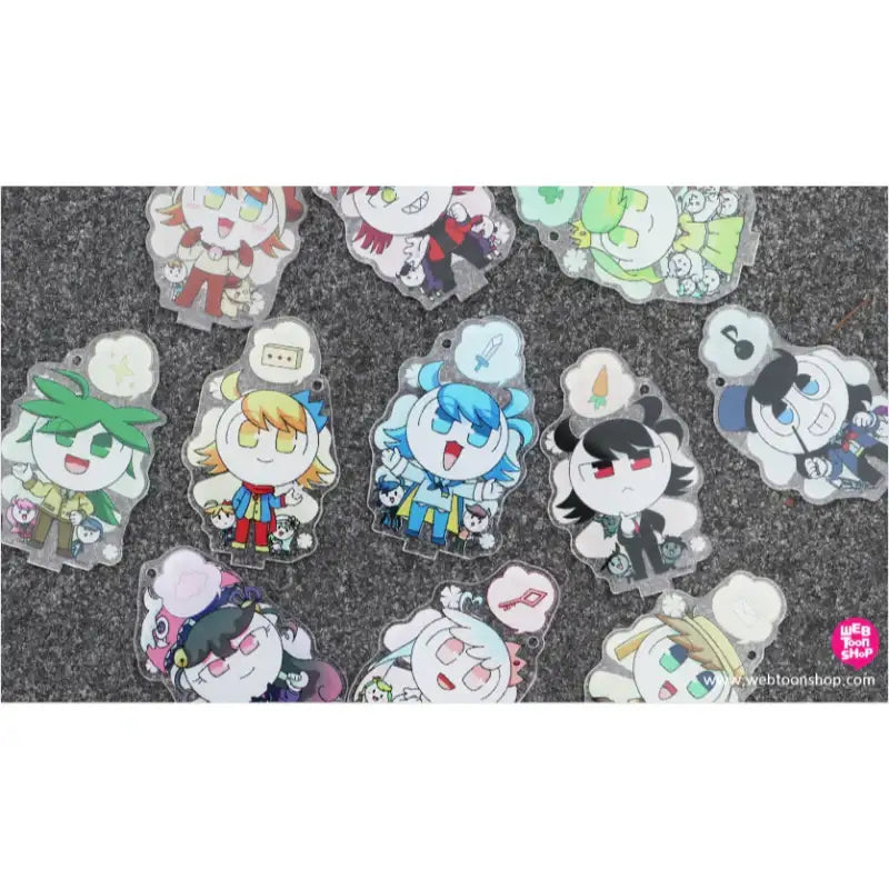 Hero Demon King Spaceman - Acrylic Stand Charm (Random) - Webtoon Shop - Acrylic Stand - Harumio