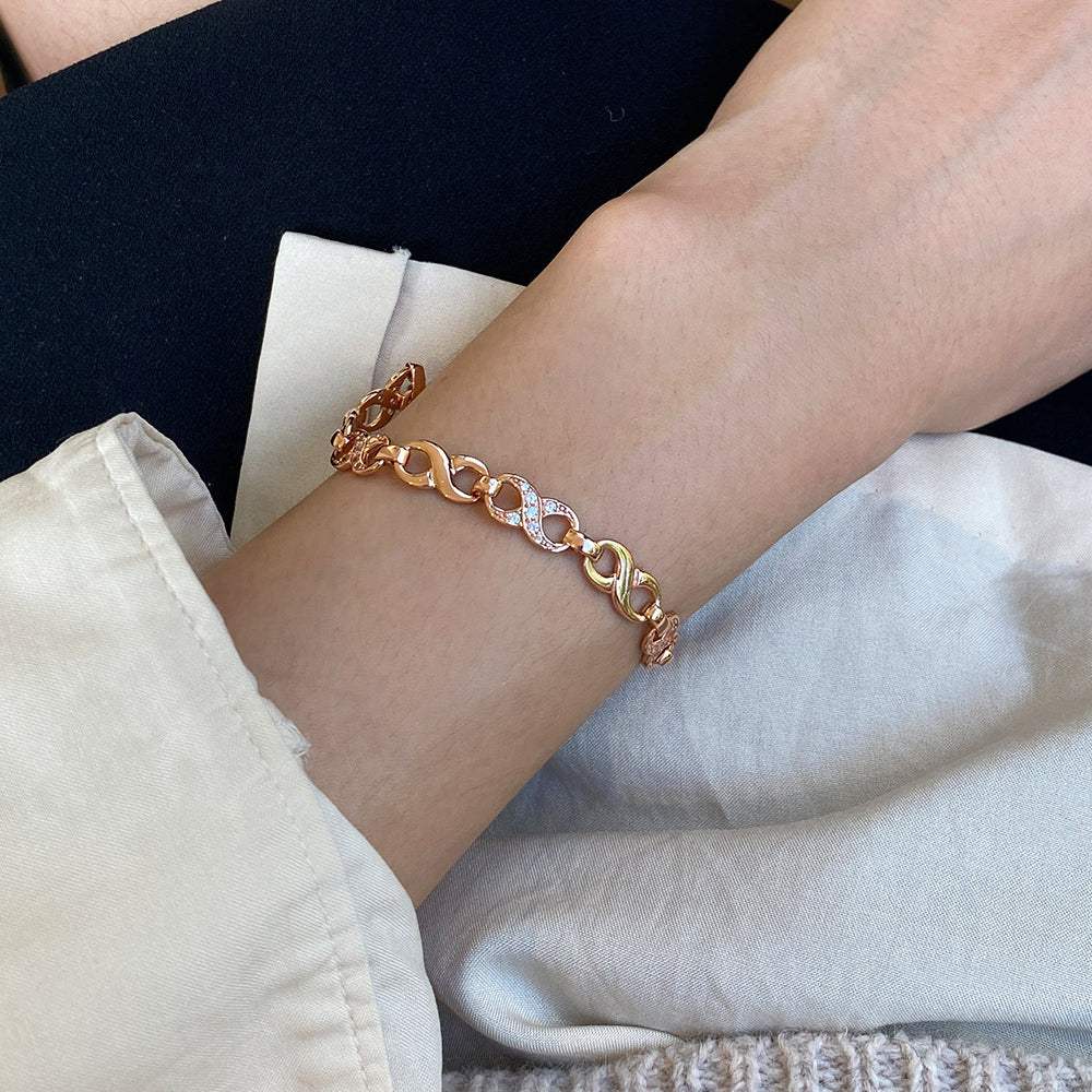 OST - Infinite Rose Gold Bracelet - OST - Jewelry - Harumio