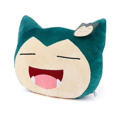 NARA HOME DECO X Pokemon - Smiling Snorlax Face Cushion