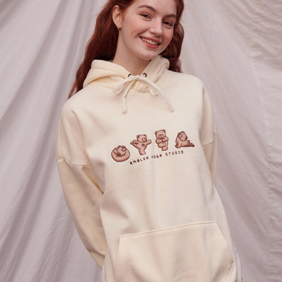 Ambler - Yoga Teddy Overfit Hoodie Sweatshirt
