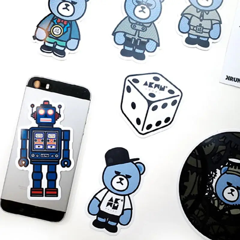 AKMU X Krunk - Spring - Sticker Set - AKMU - Stickers - Harumio