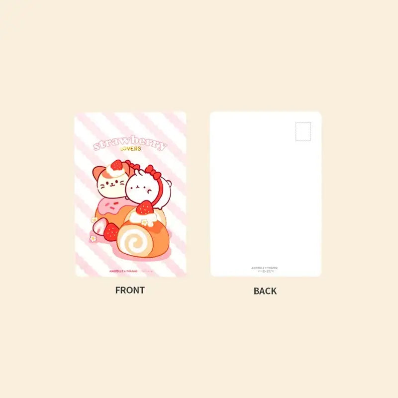 Anirollz x Molang - Postcard Set - Molang - Home & Living - Harumio