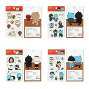 Bogle Family - Embossed Deco Sticker - BONICREW - Stationery - Harumio