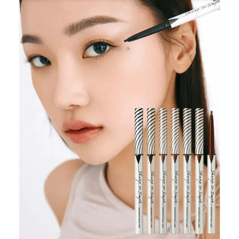 Clio - Sharp, So Simple Waterproof Pencil Liner - Clio - Eyeliner - Harumio