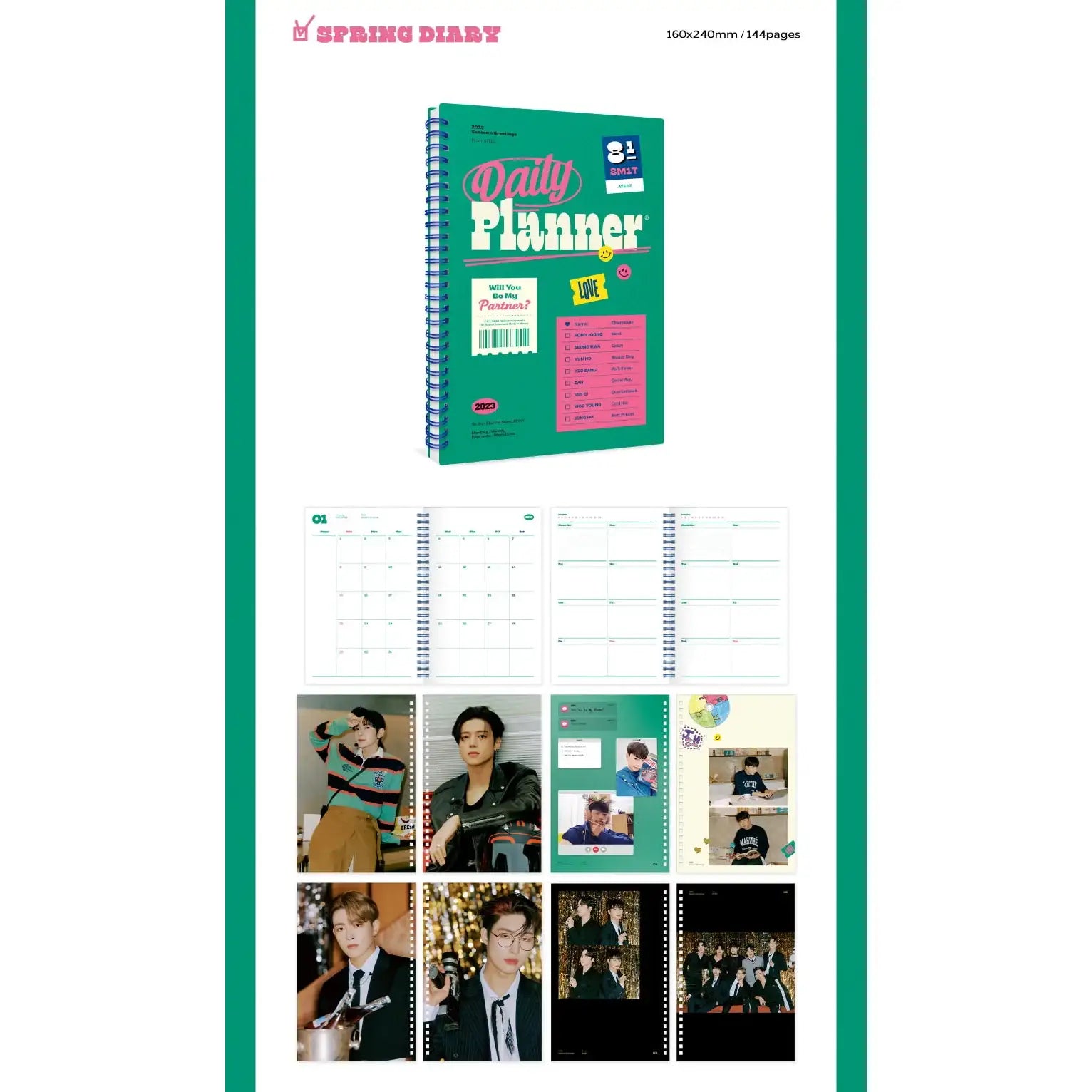 ATEEZ - 2023 Season's Greetings - ATEEZ - Season's Greetings - Harumio