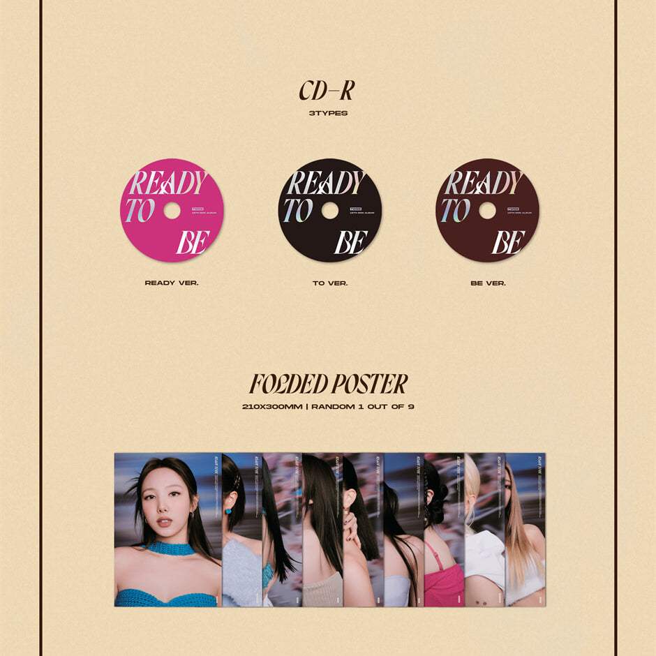 TWICE - READY TO BE : 12th Mini Album - TWICE - Album - Harumio