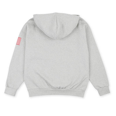 Siero x NASA - NASA Print Hoodie Sweater - Gray