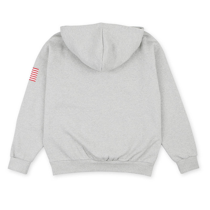Siero x NASA - NASA Print Hoodie Sweater - Gray