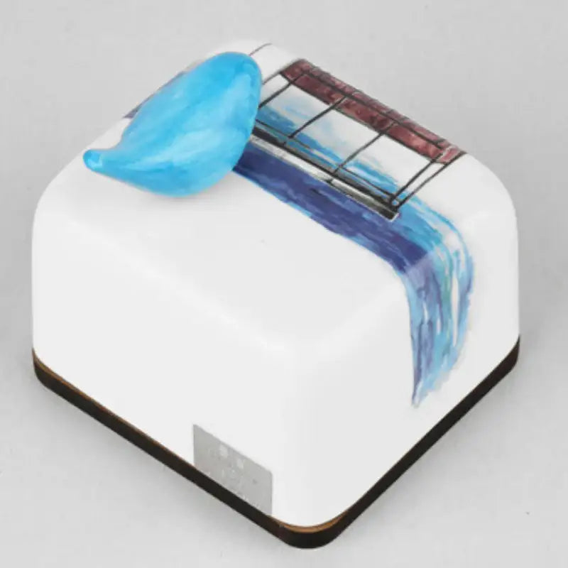 HK Studio - BTS - Spring Day Music Box Pattern Ceramic Paperweight - HK Studio - Music Box - Harumio