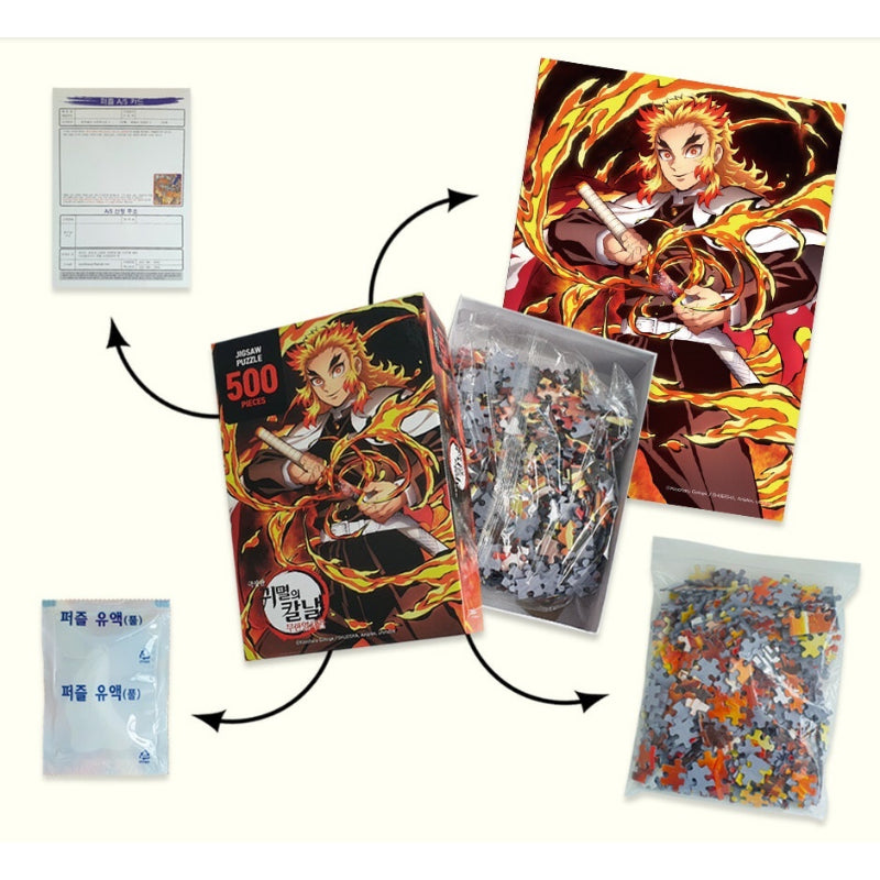 Demon Slayer - Rengoku Fireworks Jigsaw Puzzle