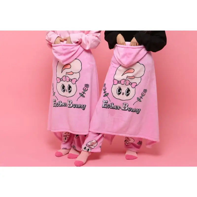 Esther Bunny - Hooded Blanket - Esther Bunny - Textiles - Harumio