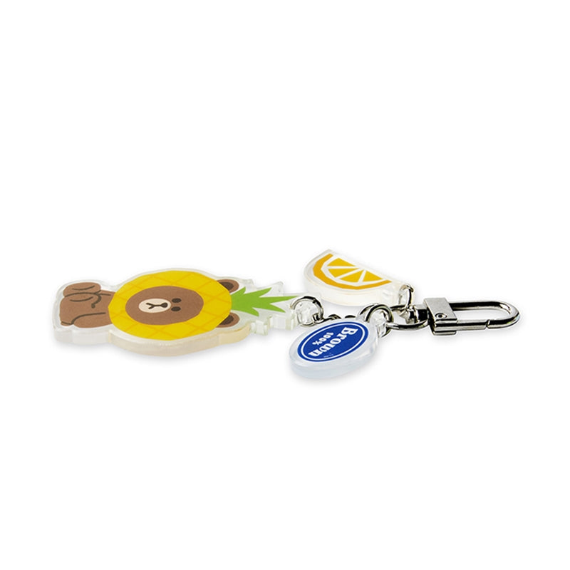 Line Friends - Fruity Acrylic Keyring