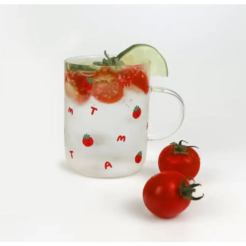 Teteum - Tomato Glass Cup - Teteum - Tableware - Harumio