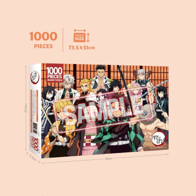 Demon Slayer - Demon Slayer And Hashira Jigsaw Puzzle